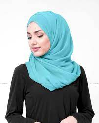 hijab turquoise