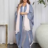 abaya kimono strass