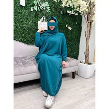 abaya priere hijab intégré