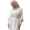 abaya blanche