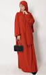 robe de priere hijab intégré