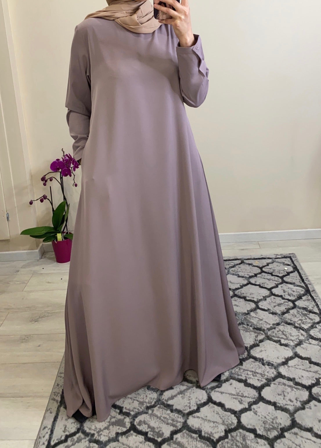 abaya évasée