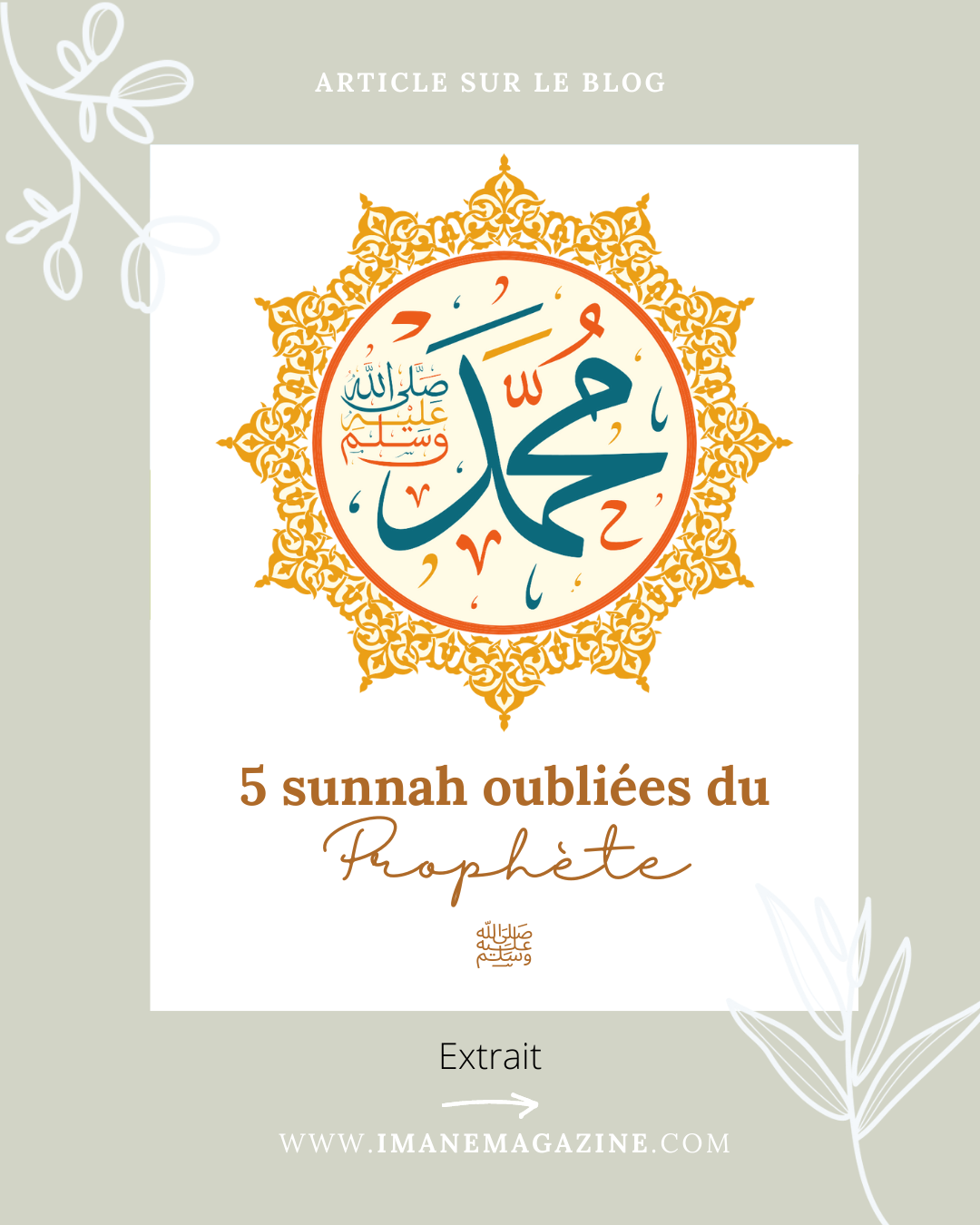 les sunna du prophète
