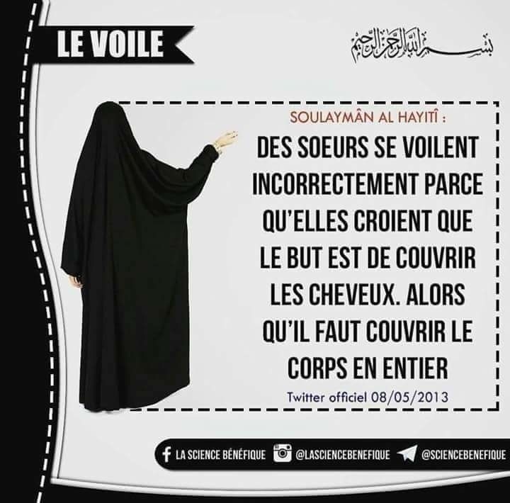 le voile islam sounnah