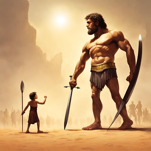 david et goliath islam