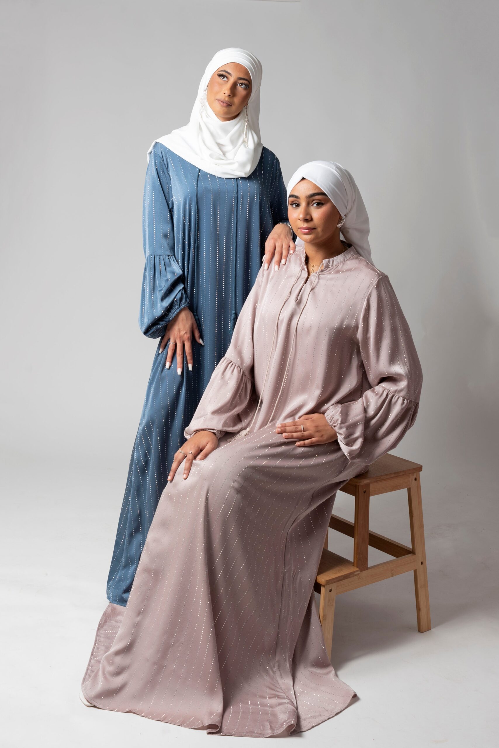 robe longue hijab moderne