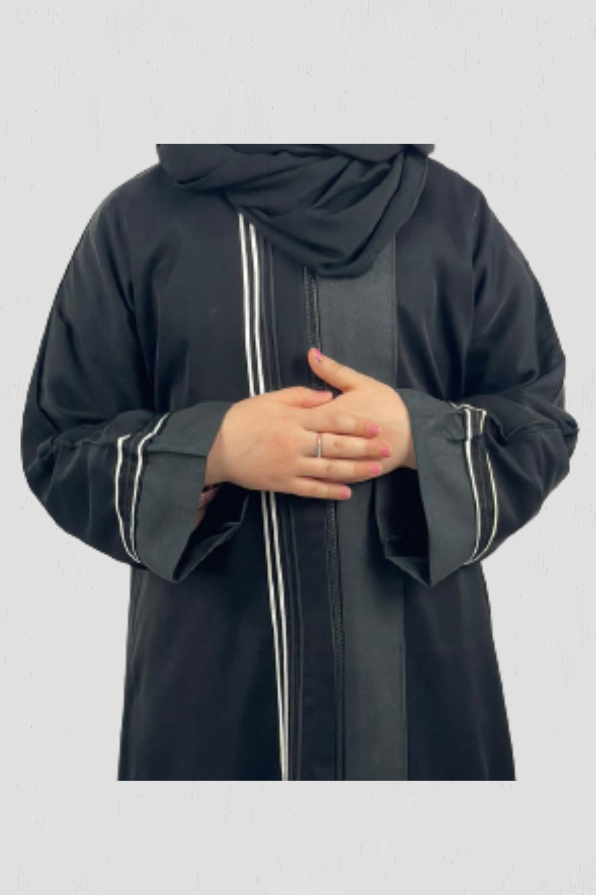 abaya fermeture eclair